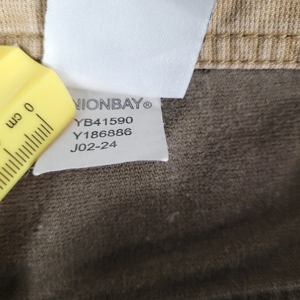 Unionbay Cargo Shorts Mens 40 Brown Tactical Relaxed Cotton YB41590